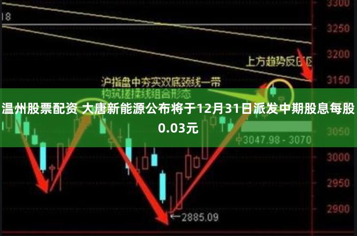 温州股票配资 大唐新能源公布将于12月31日派发中期股息每股0.03元